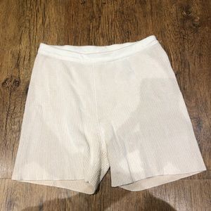 Knit shorts